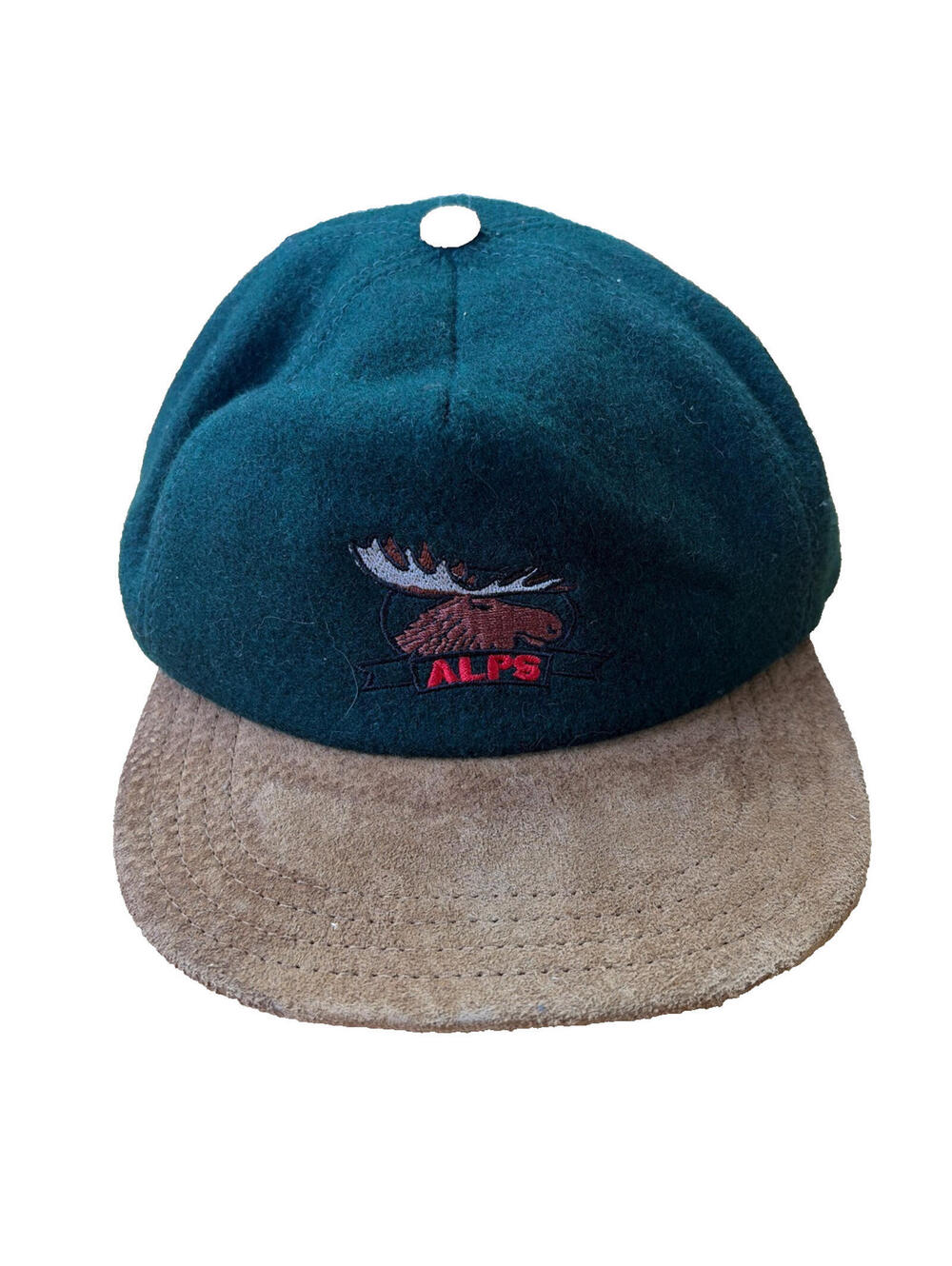 Vintage ALPS Fine Apparel adjustable strapback hat cap made USA One Size